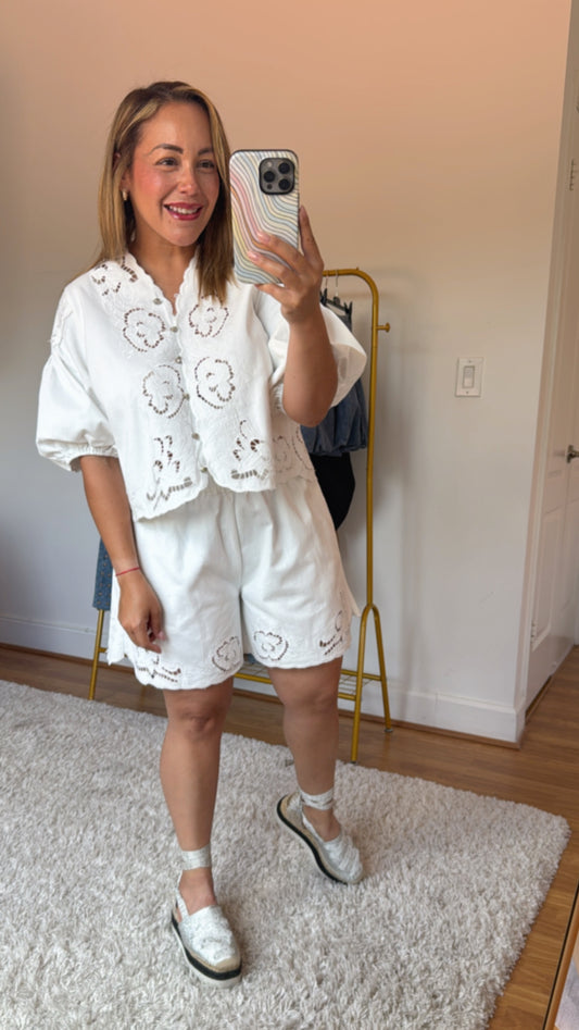 Mila Embroidered Set