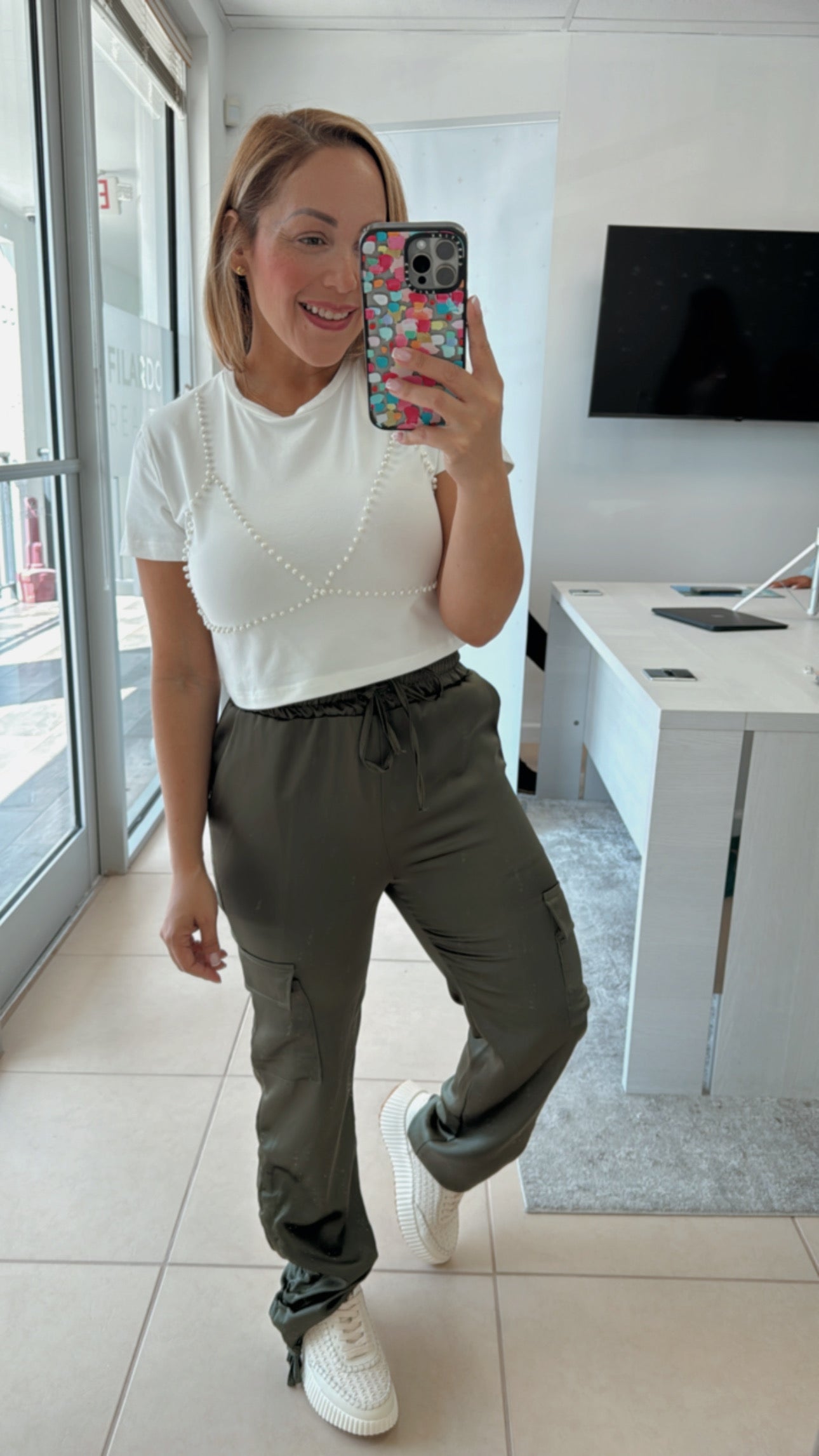 Green Cargo Pants