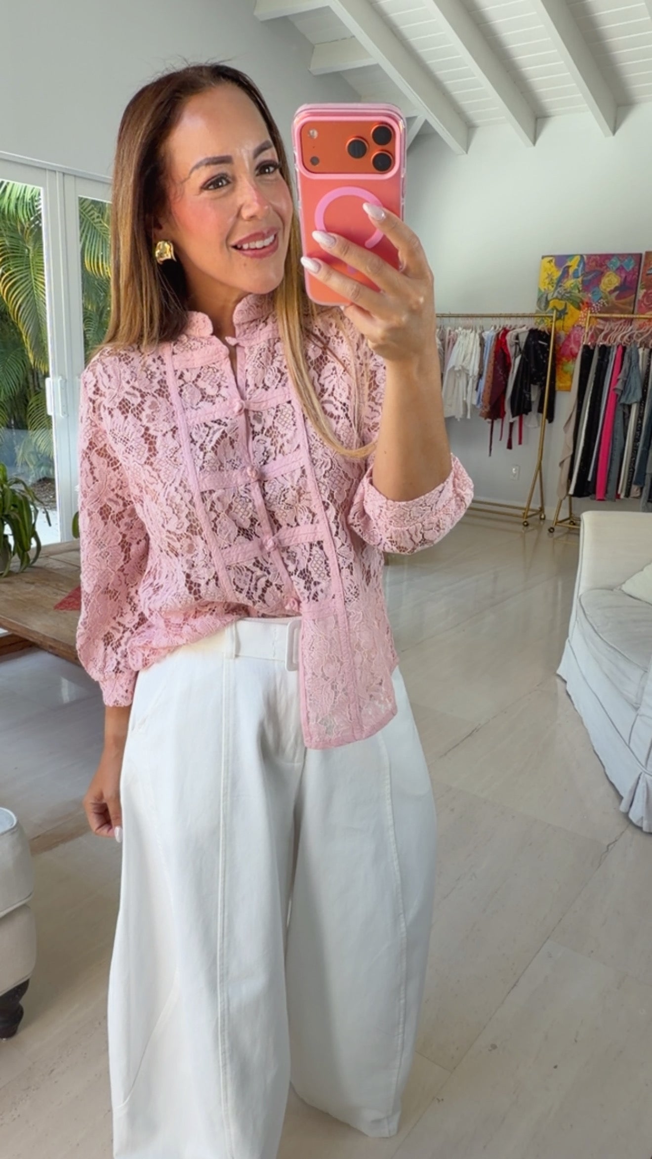 Napoleon Lace Top