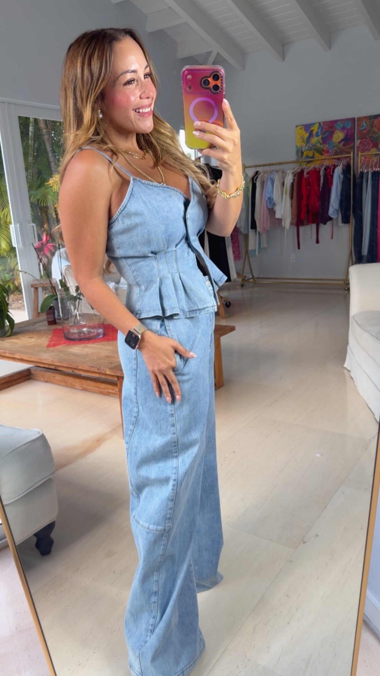 Aurora Denim Set