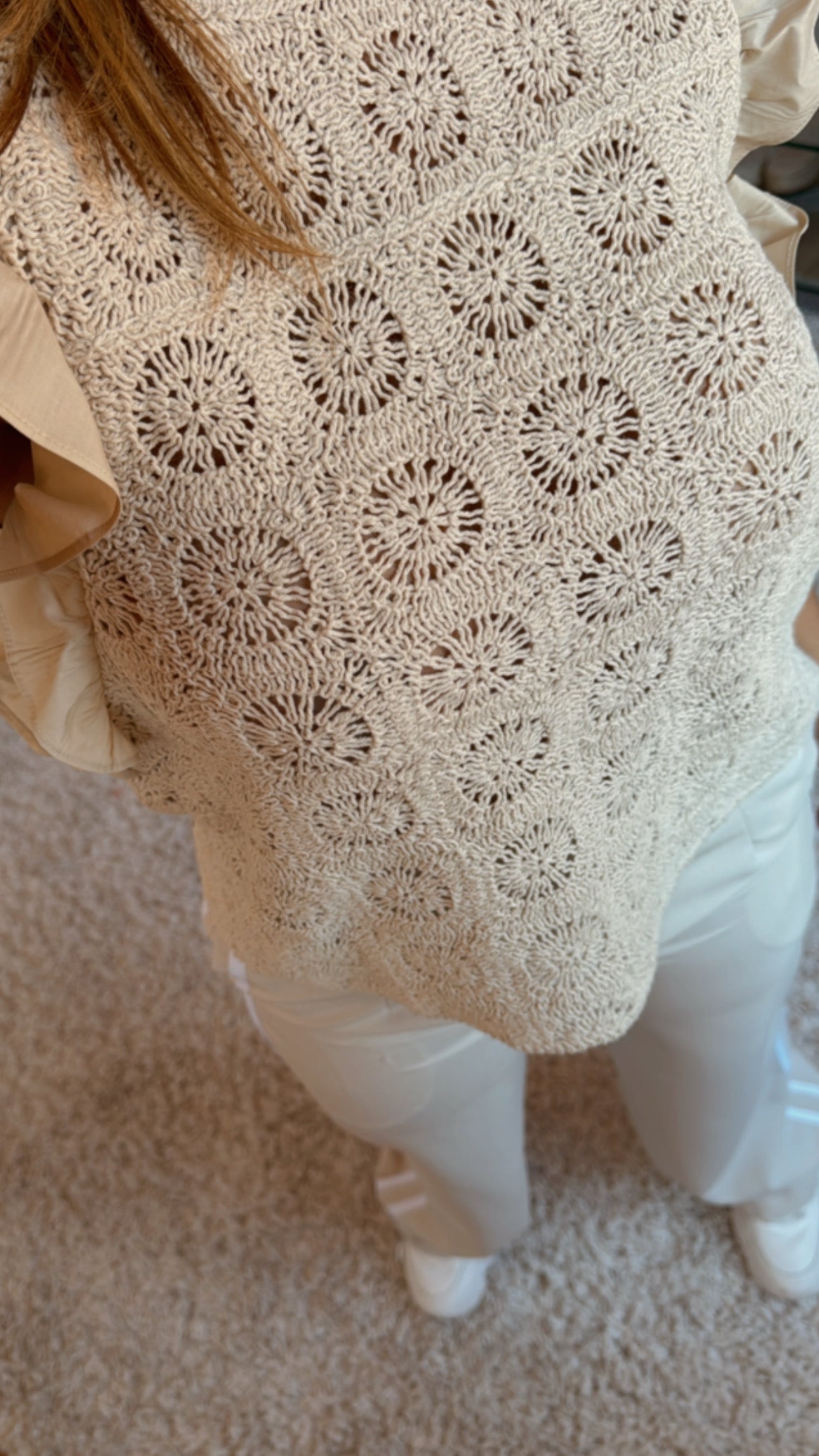 Anne Crochet Top