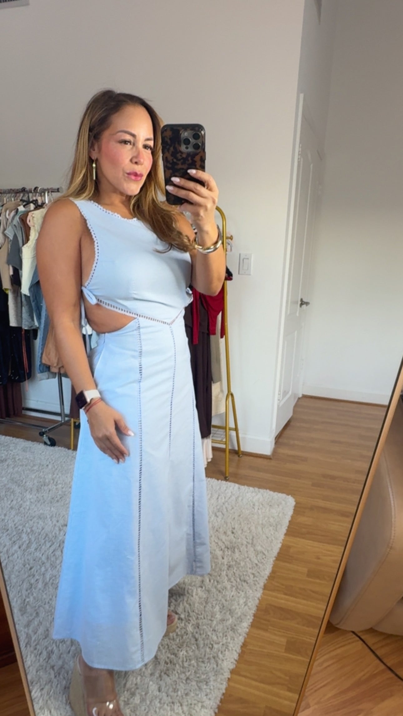 Maxi Dress Baby Blue