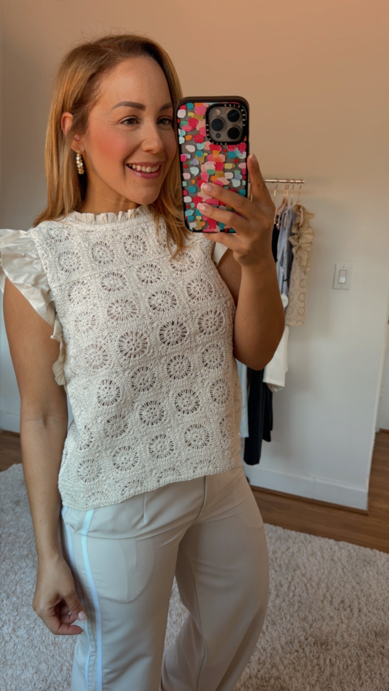 Anne Crochet Top