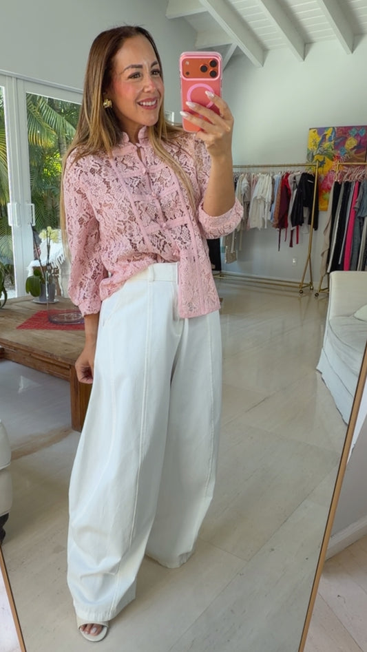 Napoleon Lace Top