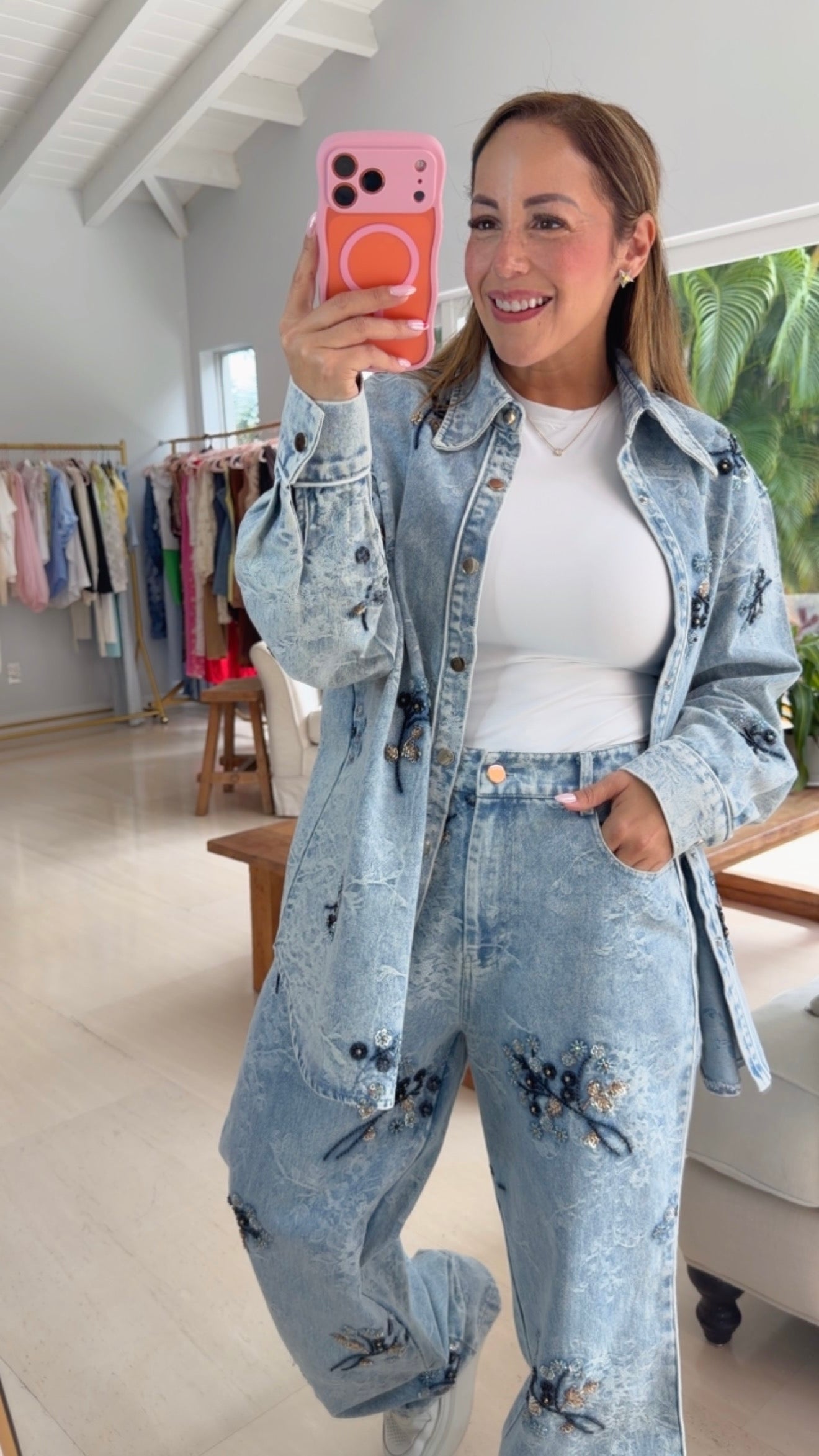 Set Denim Bloom