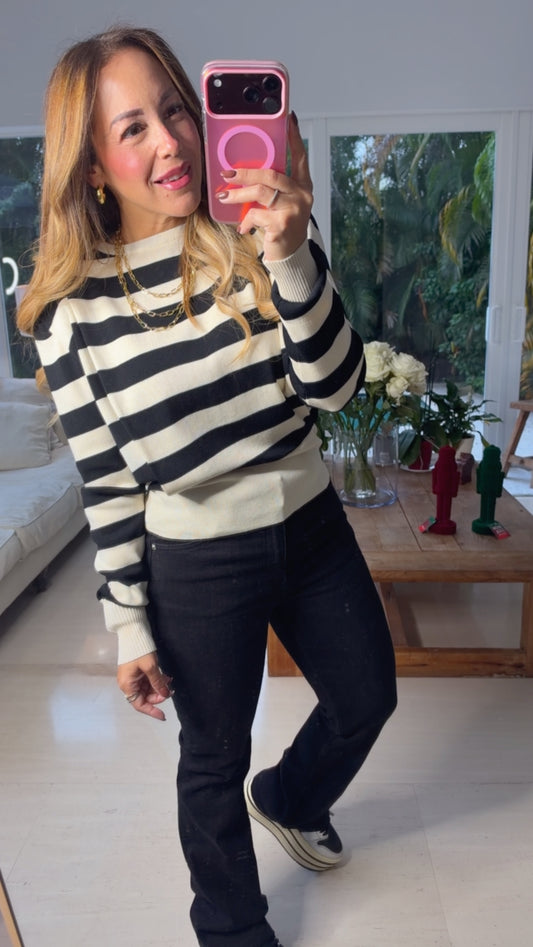 The Parisian Stripe Sweater