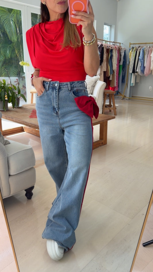 Bow Jeans
