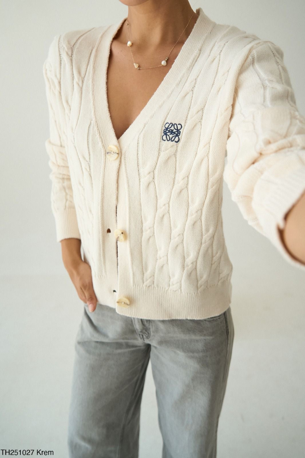 Bone Sweater