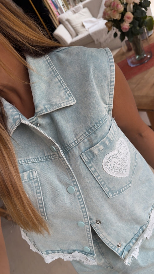 Sky Denim Set