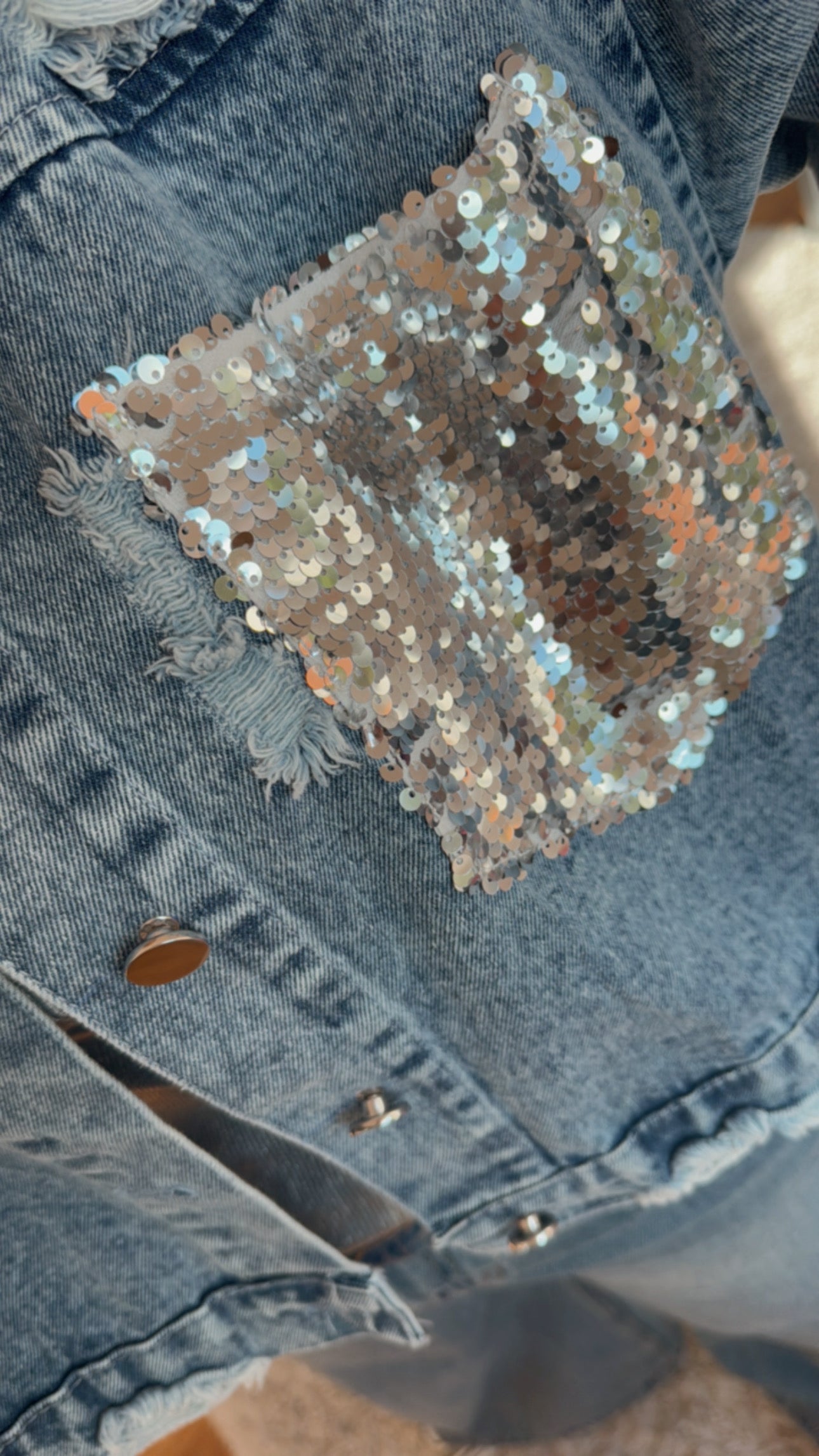 Embellished Denim Jacket
