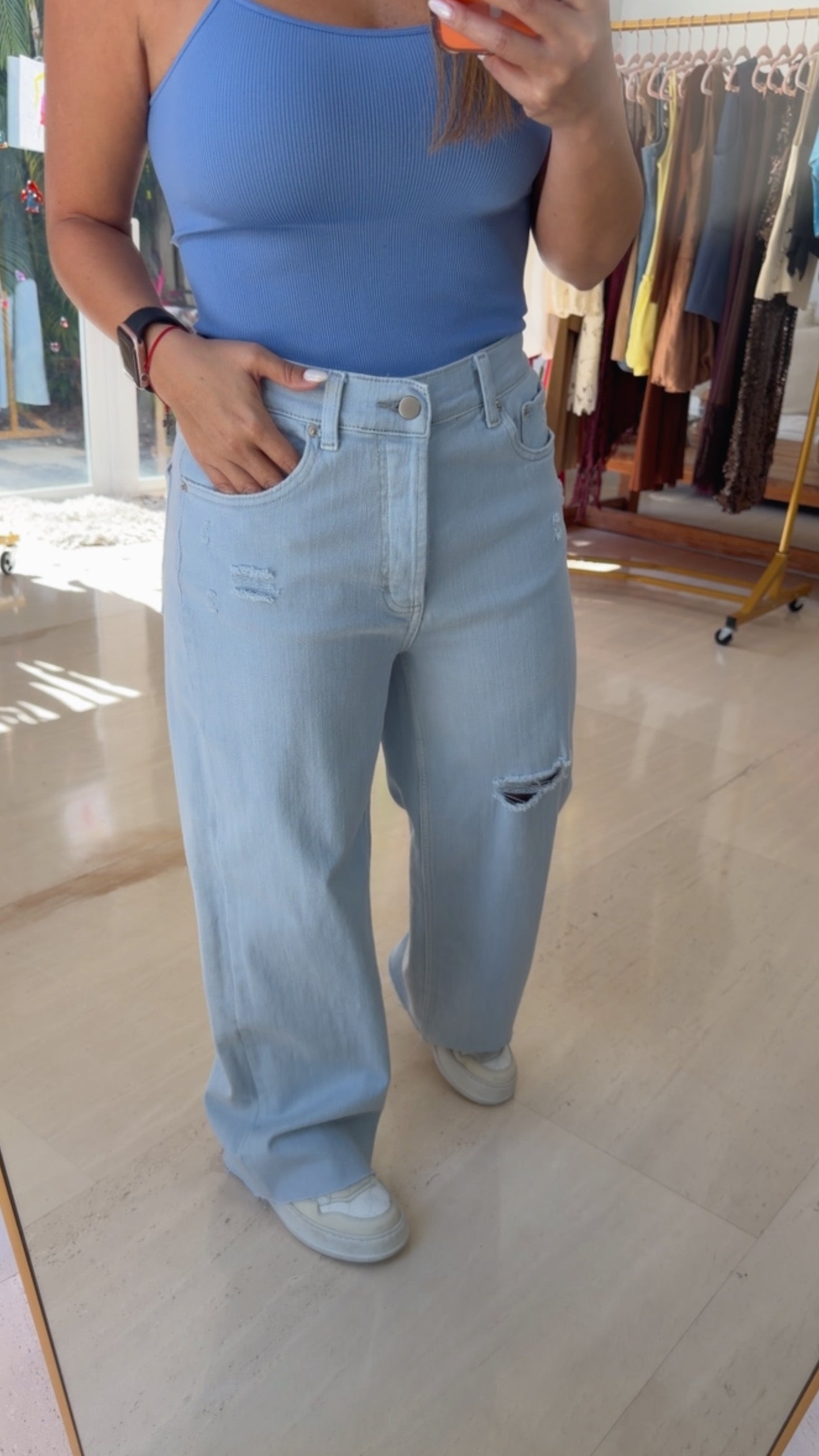 Amelia Stretched Denim