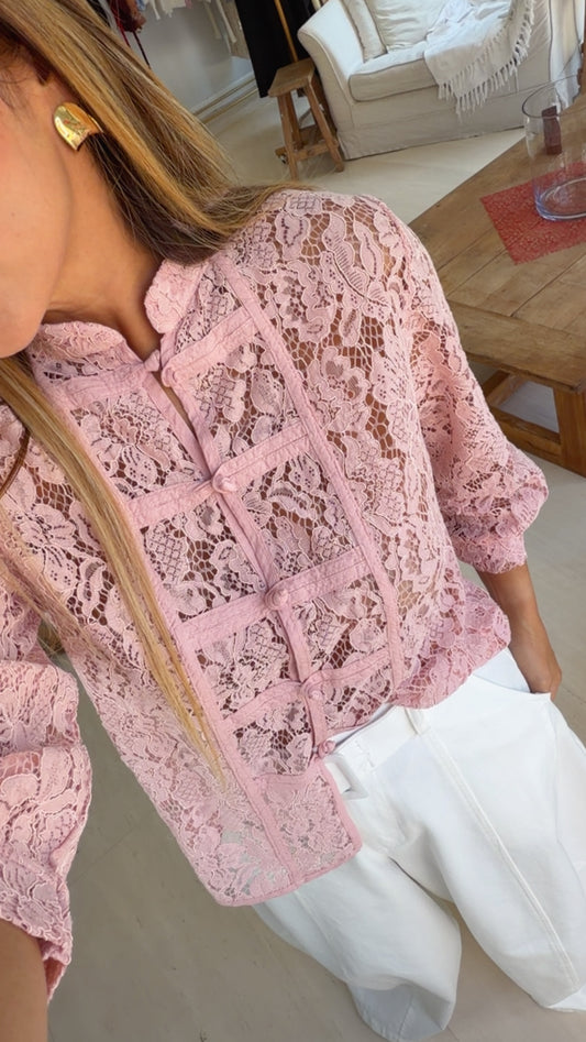 Napoleon Lace Top
