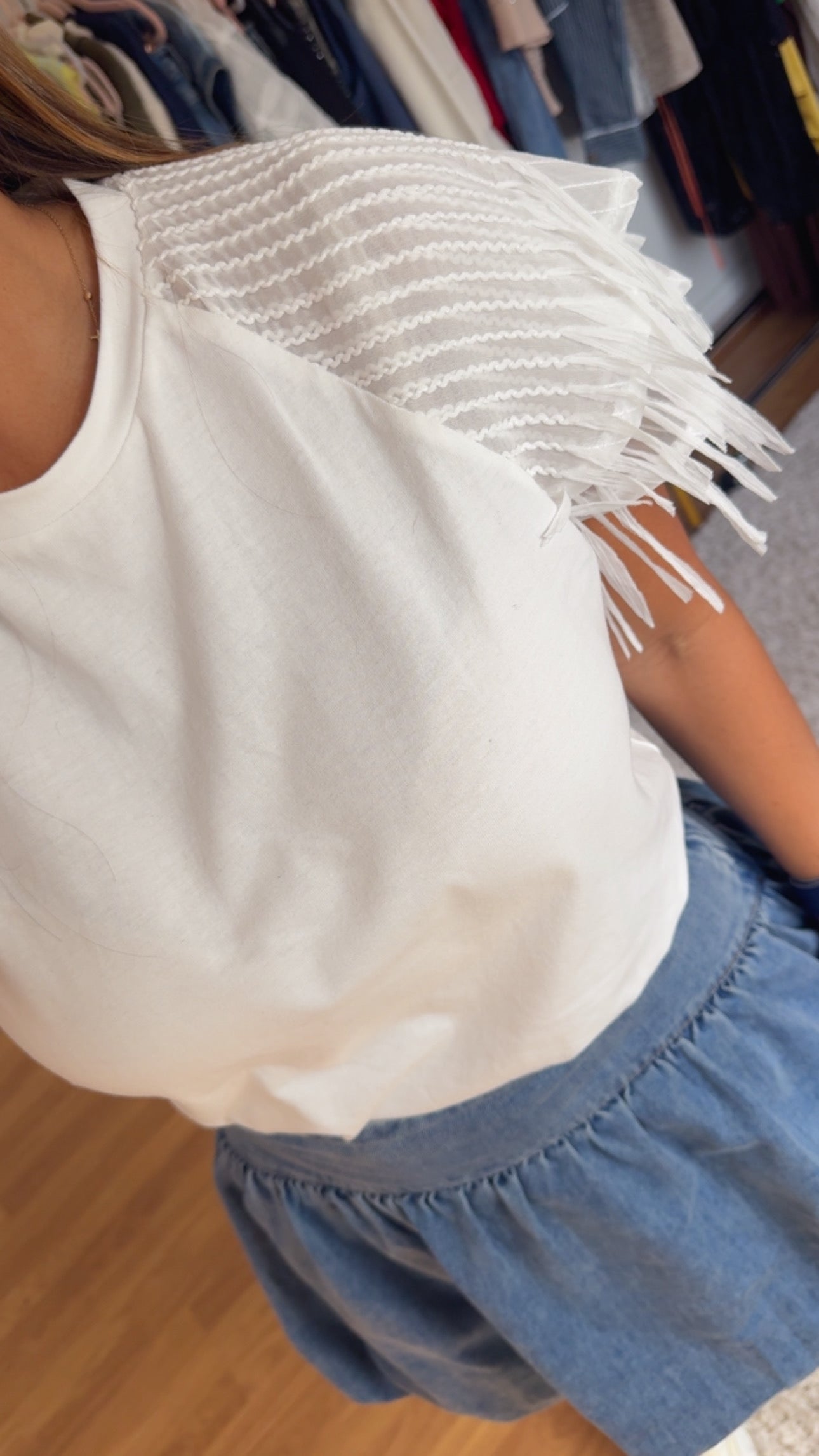 Nicole White T-shirt