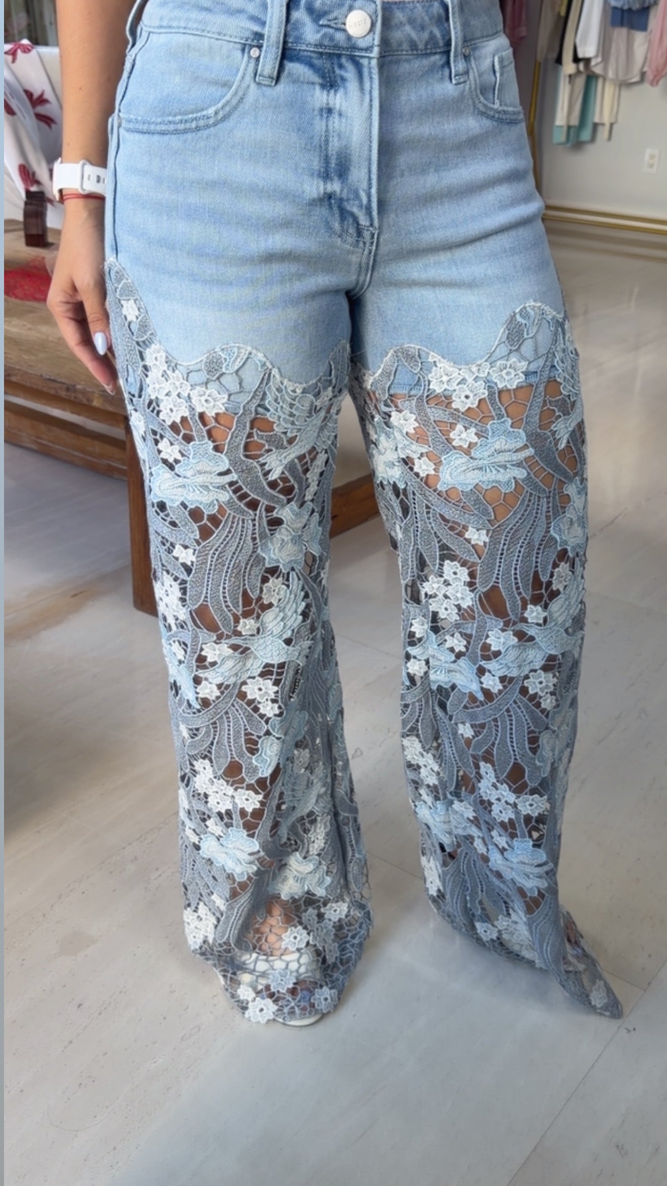 Florence Lace Jeans