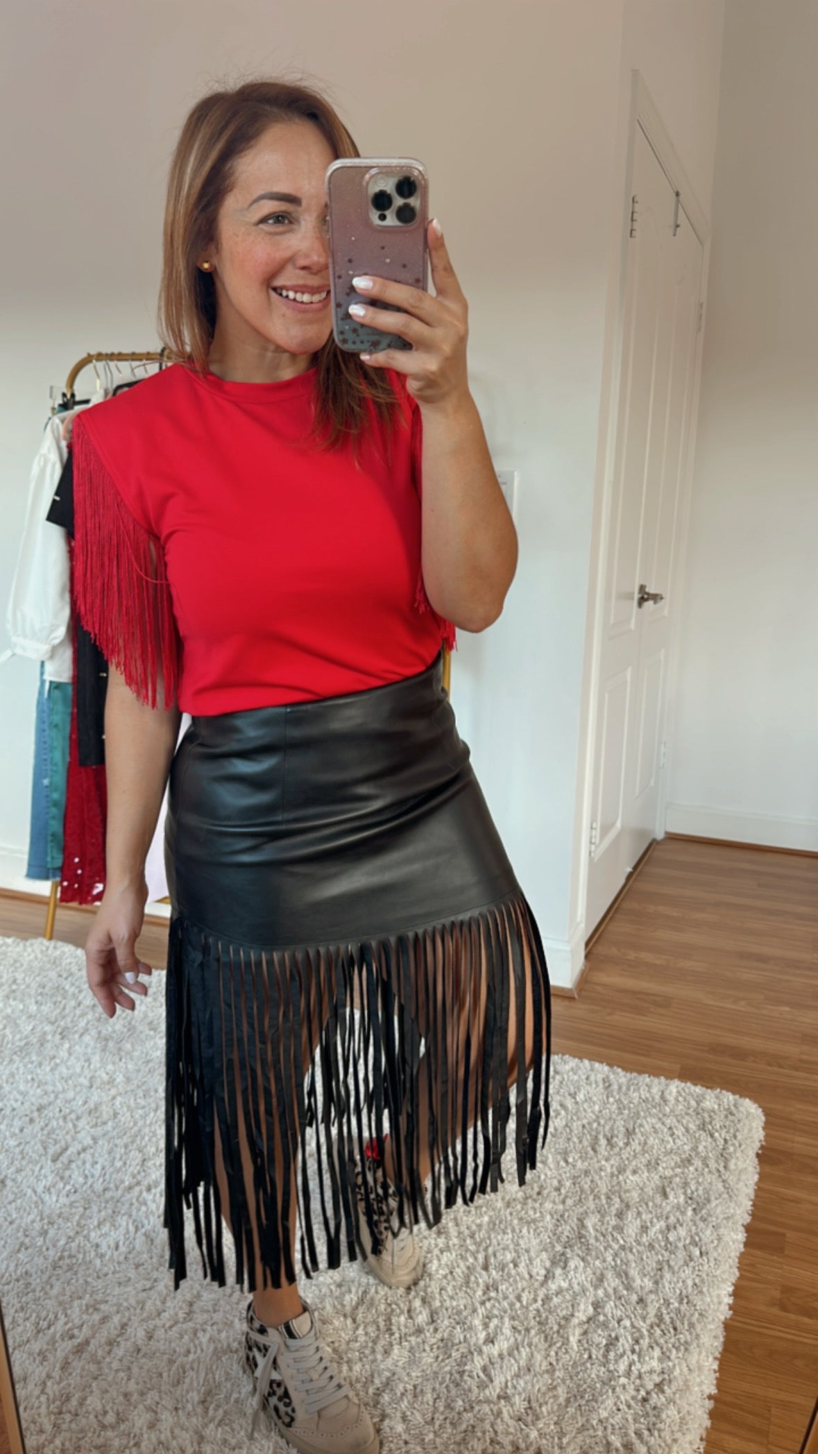 Mia Fringe Top