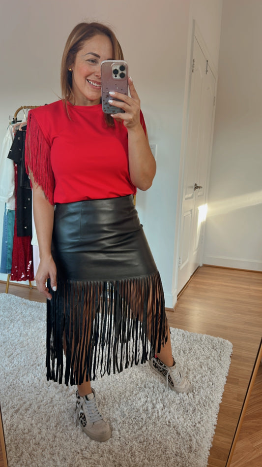 Fringe Skirt