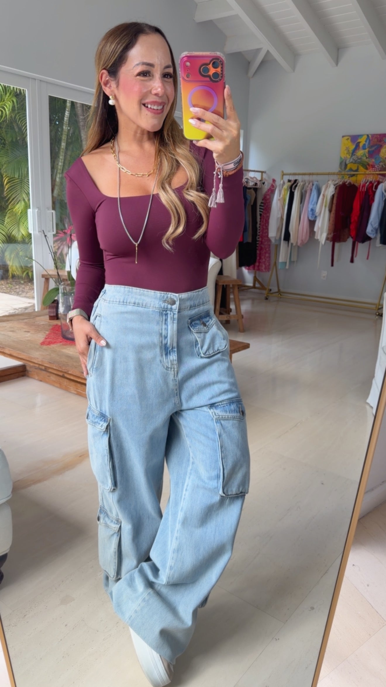 Multi Pocket Cargo Jeans