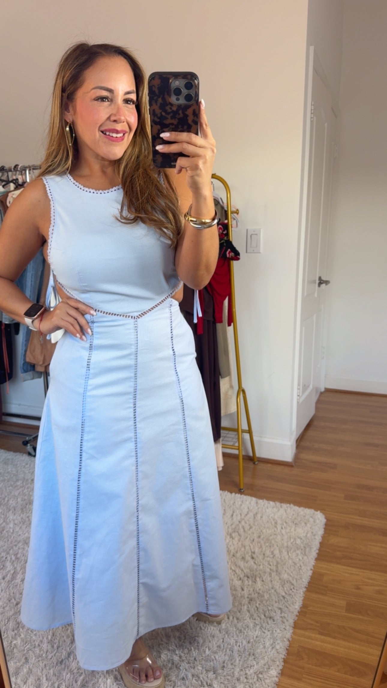 Maxi Dress Baby Blue