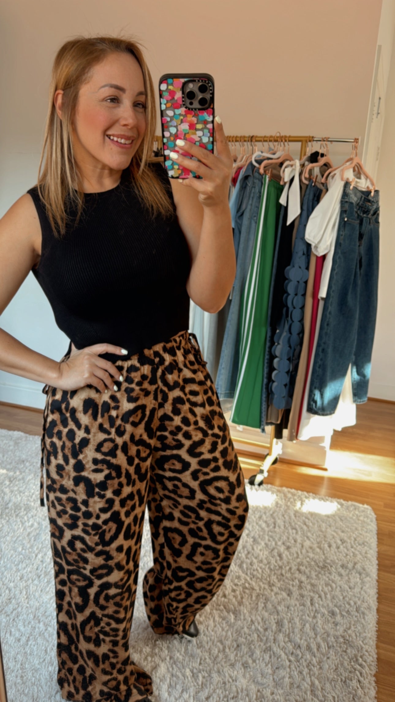 Animal Print Pants