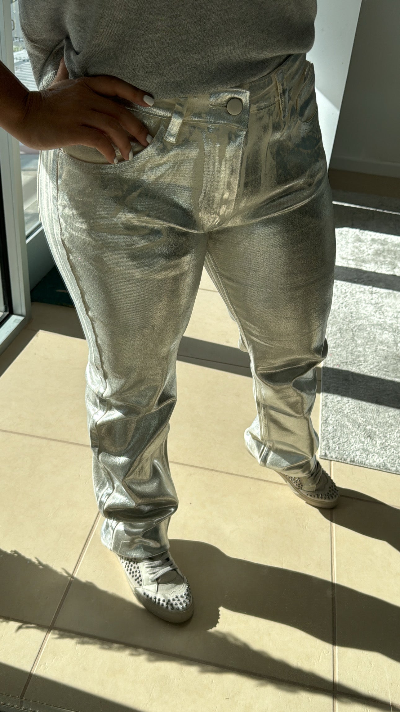 Silver Pants