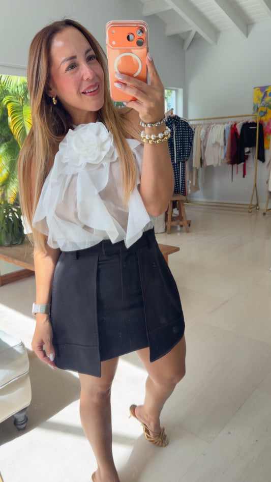 Camellia Bloom Top