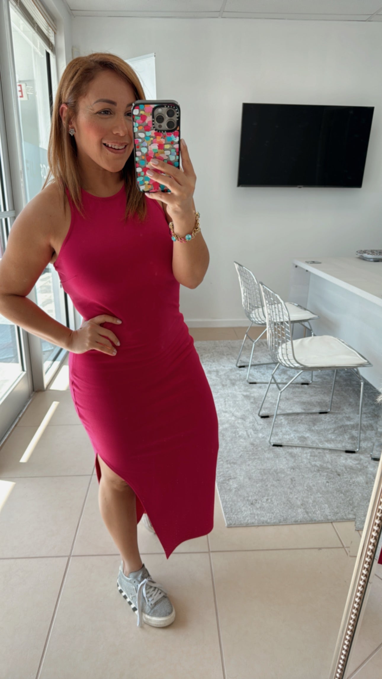 Pink Dress