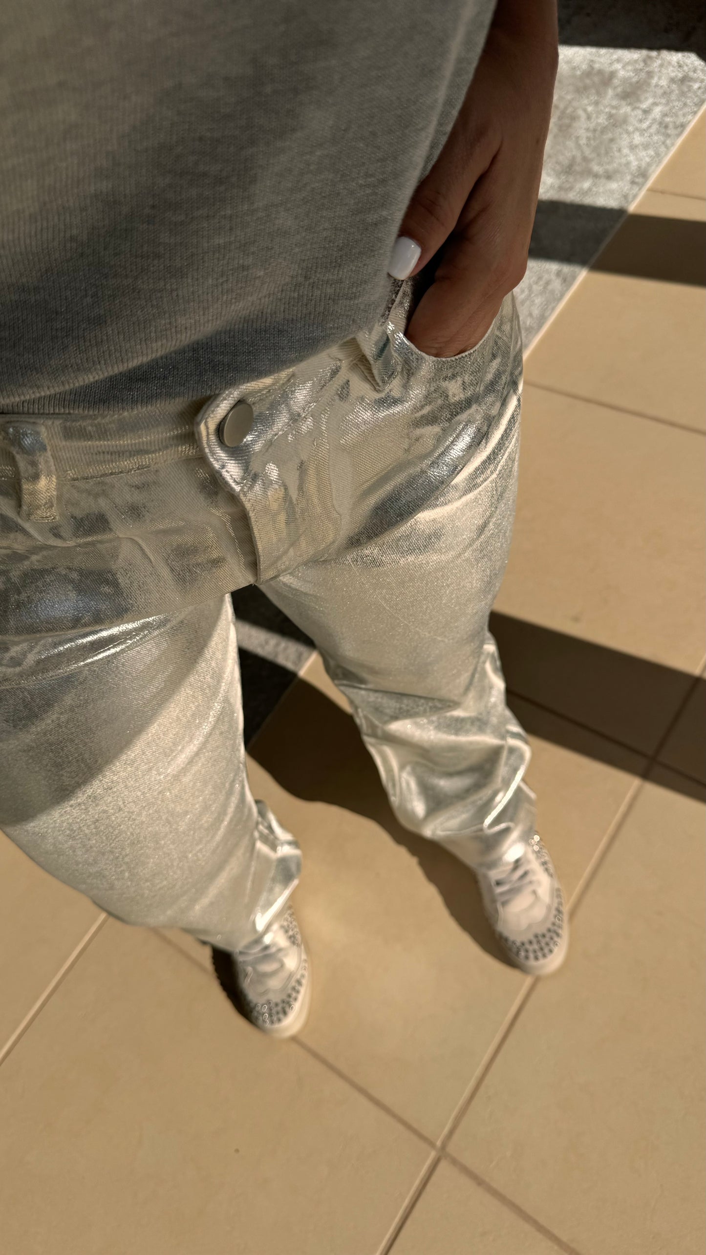 Silver Pants