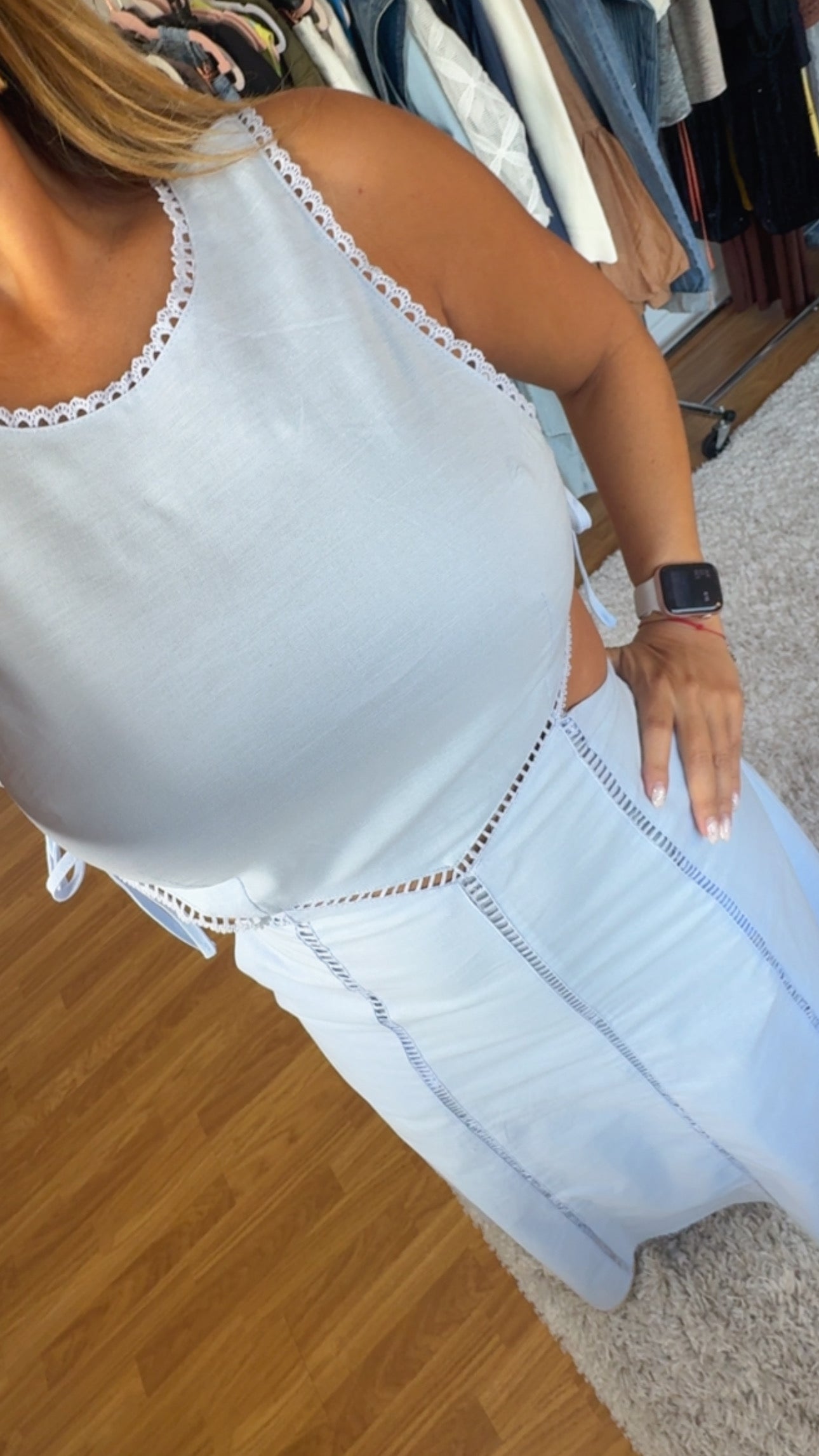 Maxi Dress Baby Blue