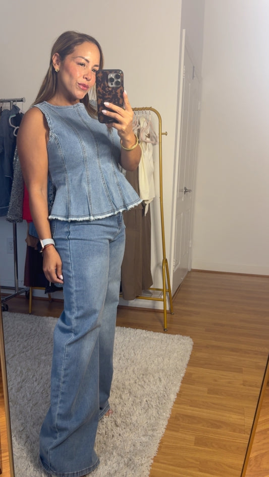 Light Denim  Set