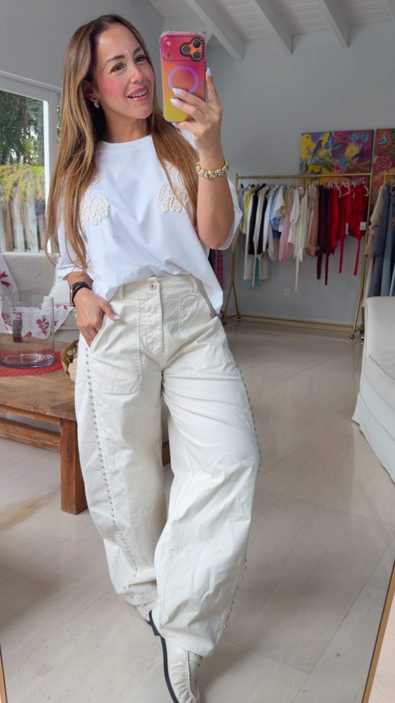 Tee Ivory Bloom