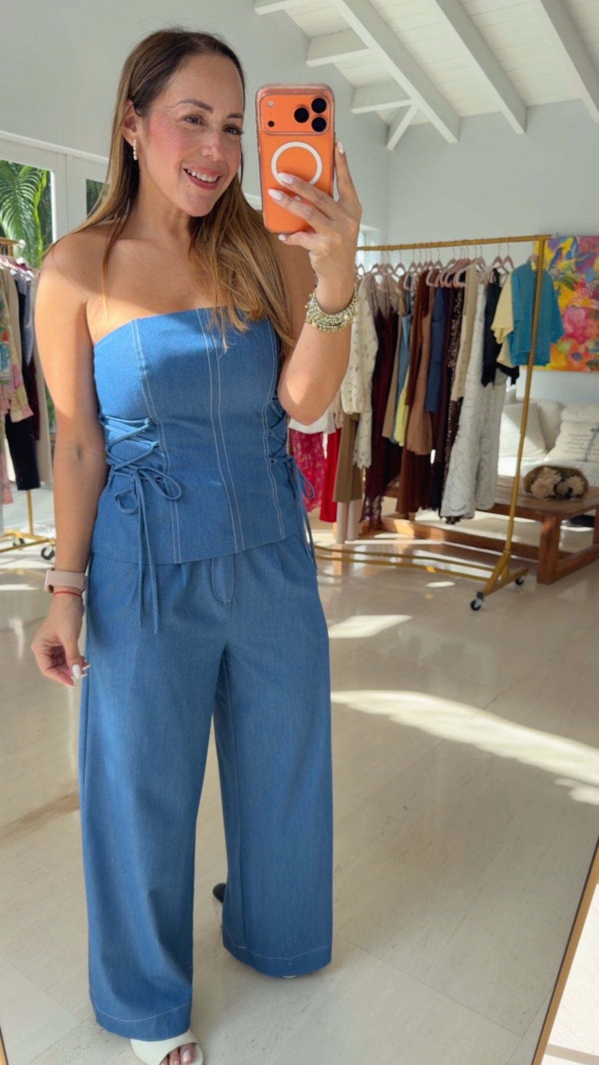 Maia Denim Set
