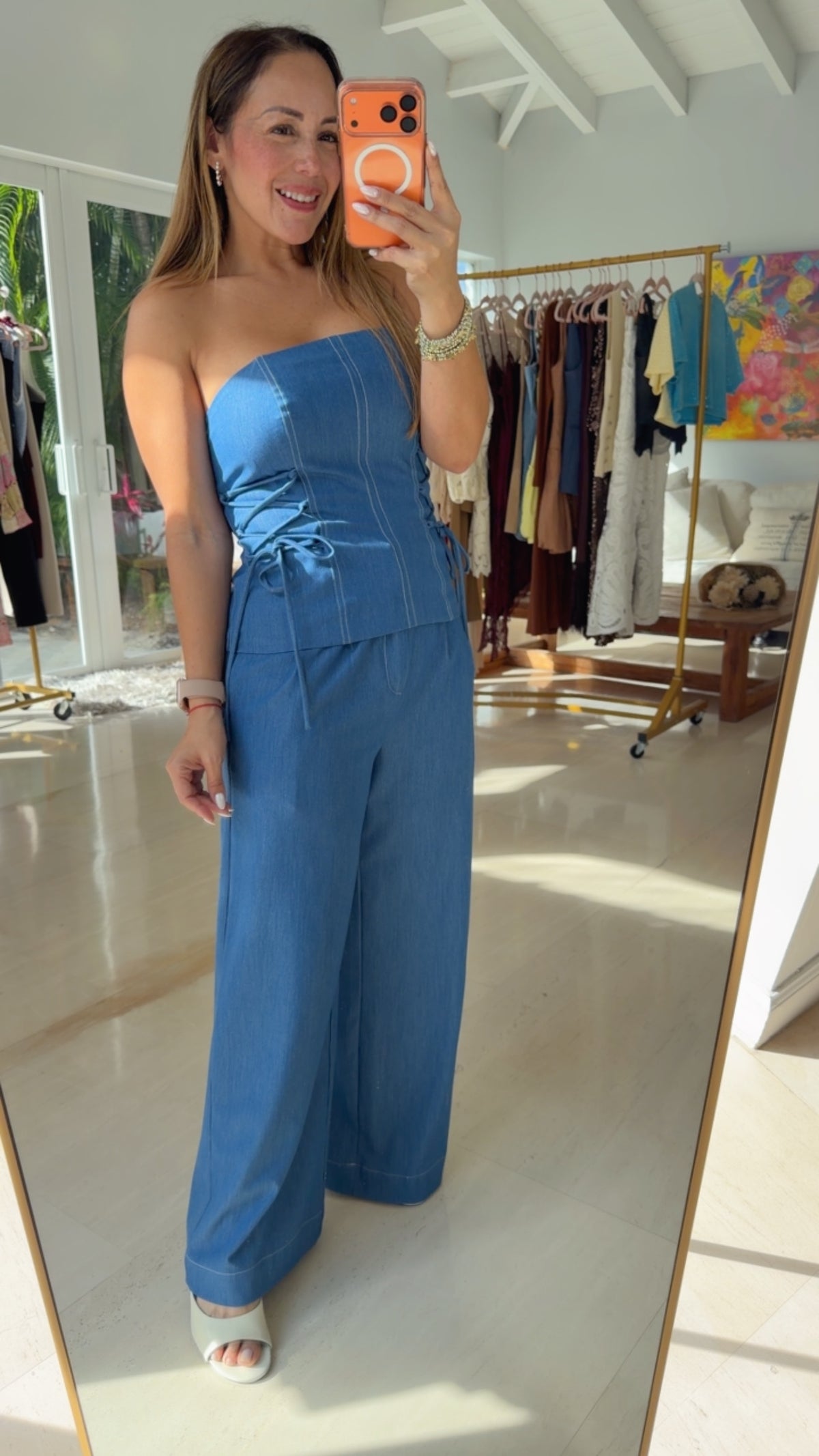 Maia Denim Set