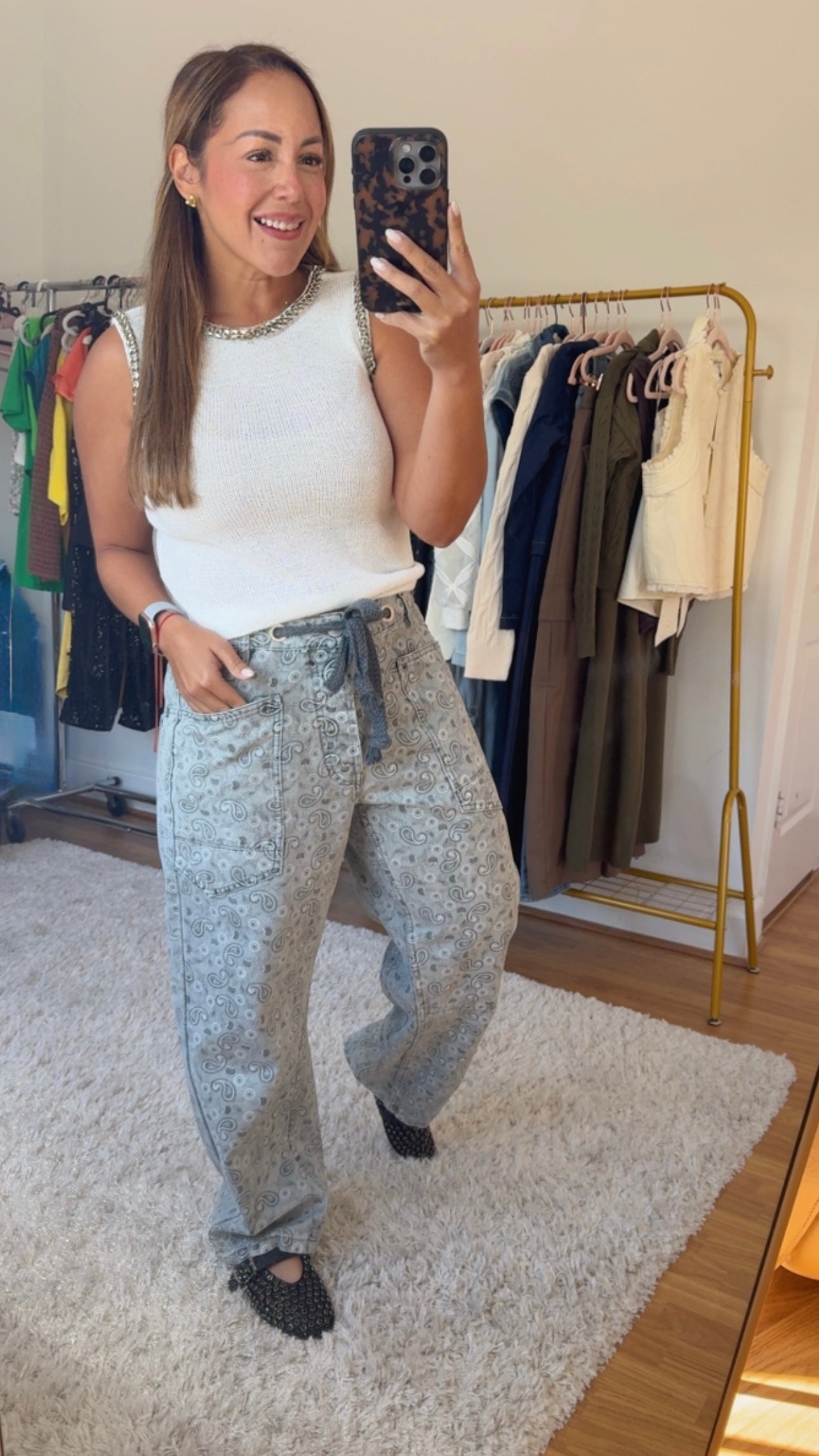 Jean Barrel Paisley Ash