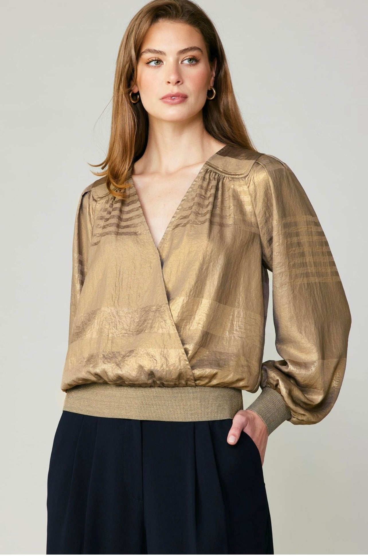 Glitter Gold Top