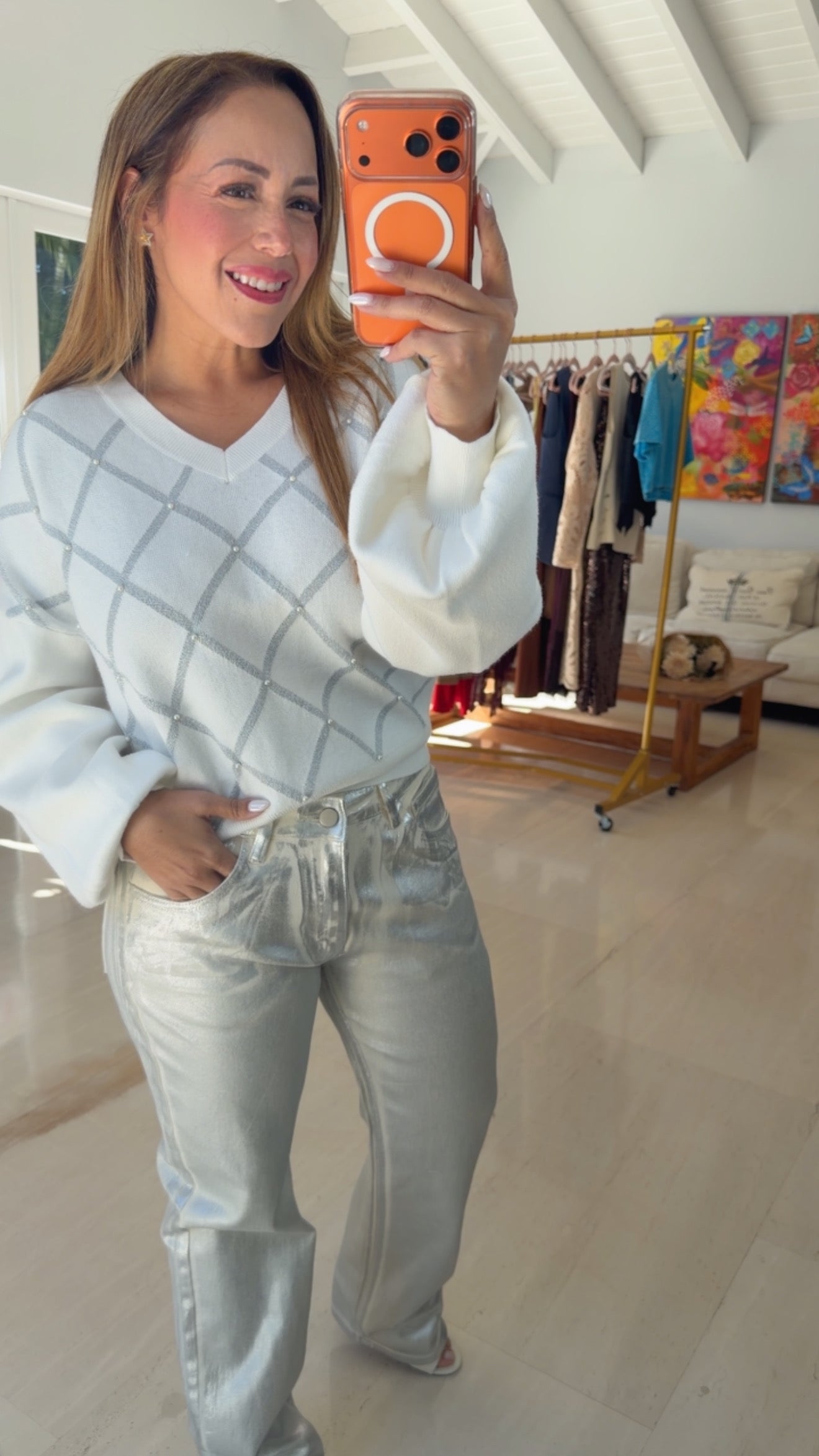 Silver Pants