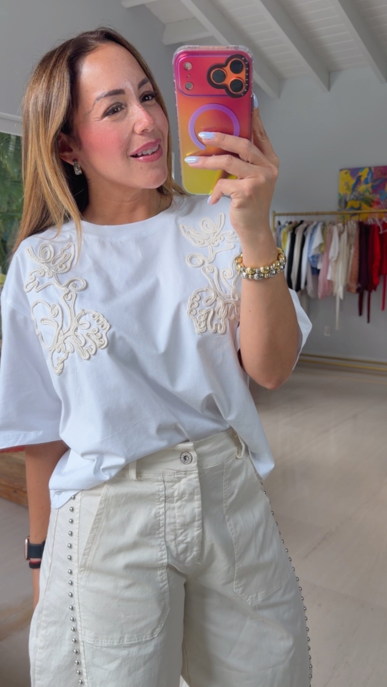 Tee Ivory Bloom