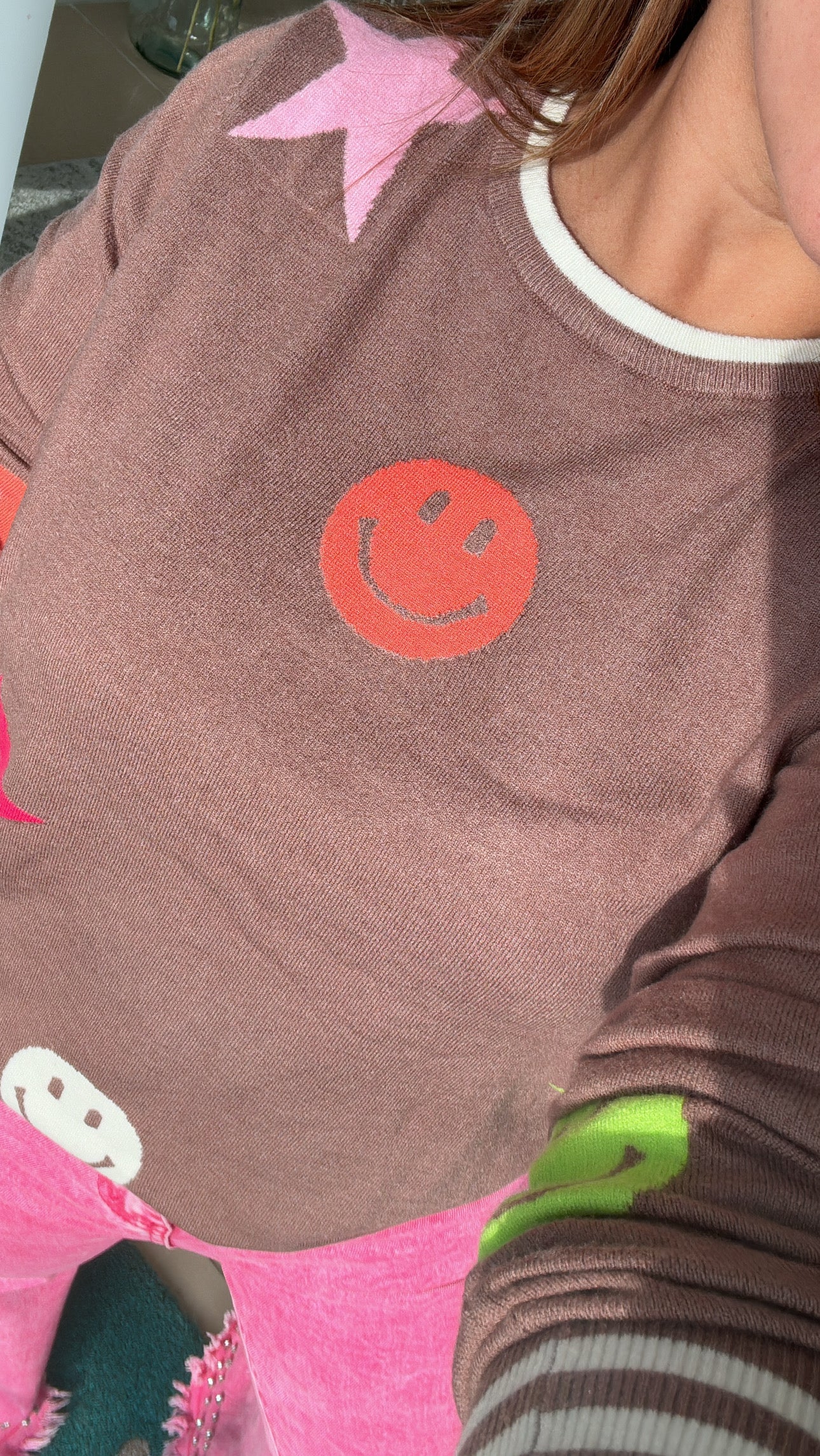 Happy Face  Sweater