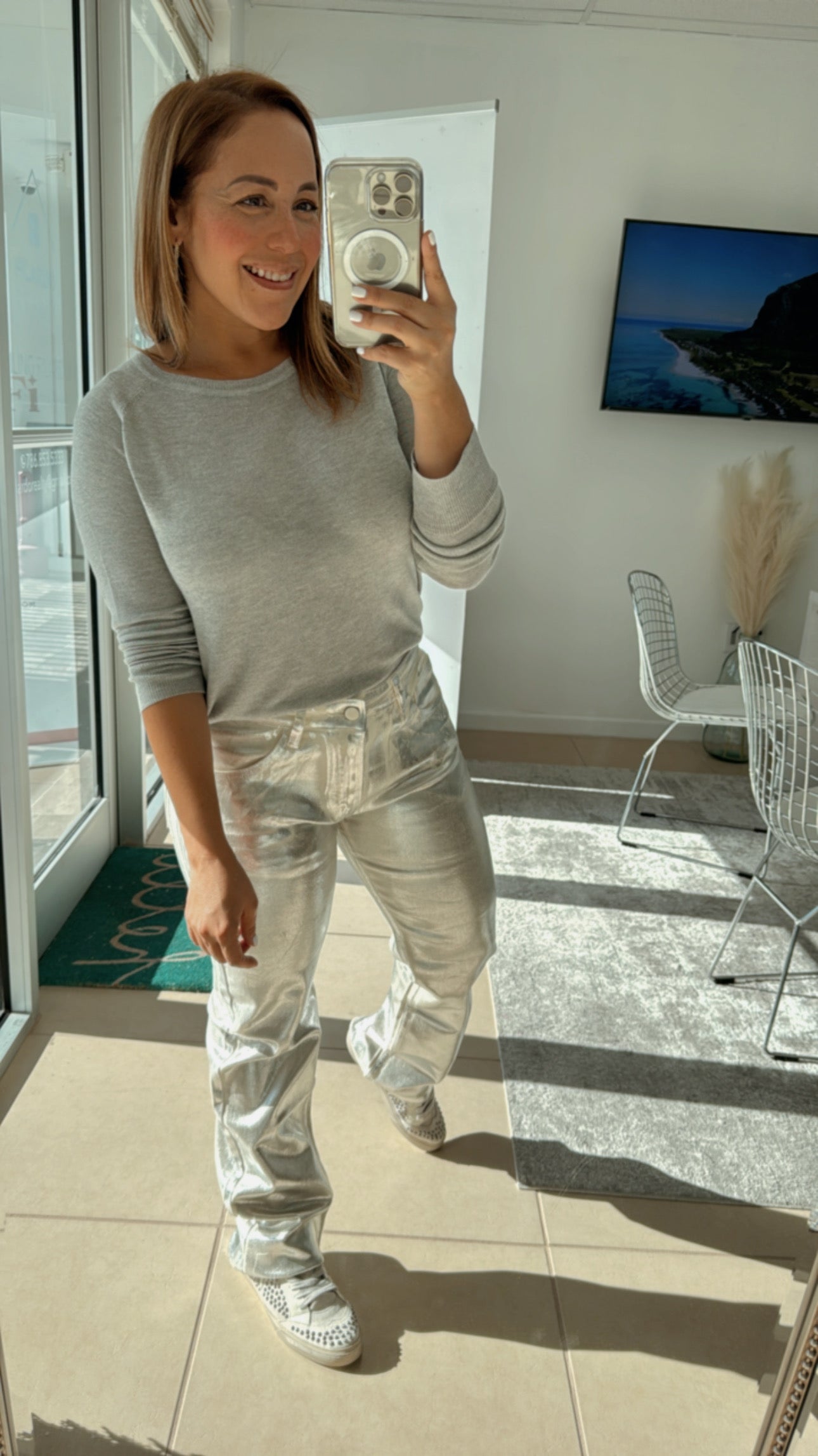 Silver Pants