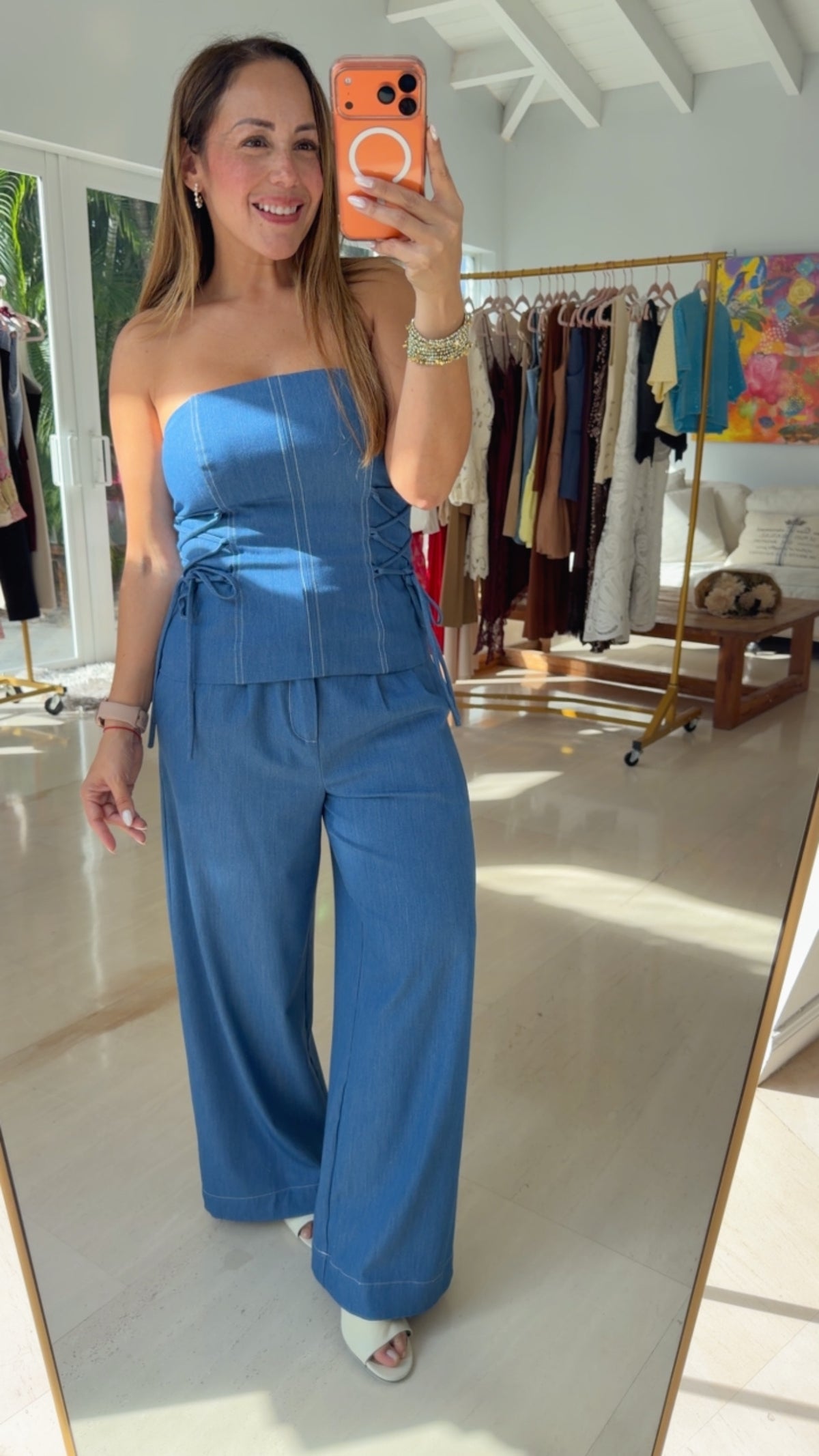 Maia Denim Set