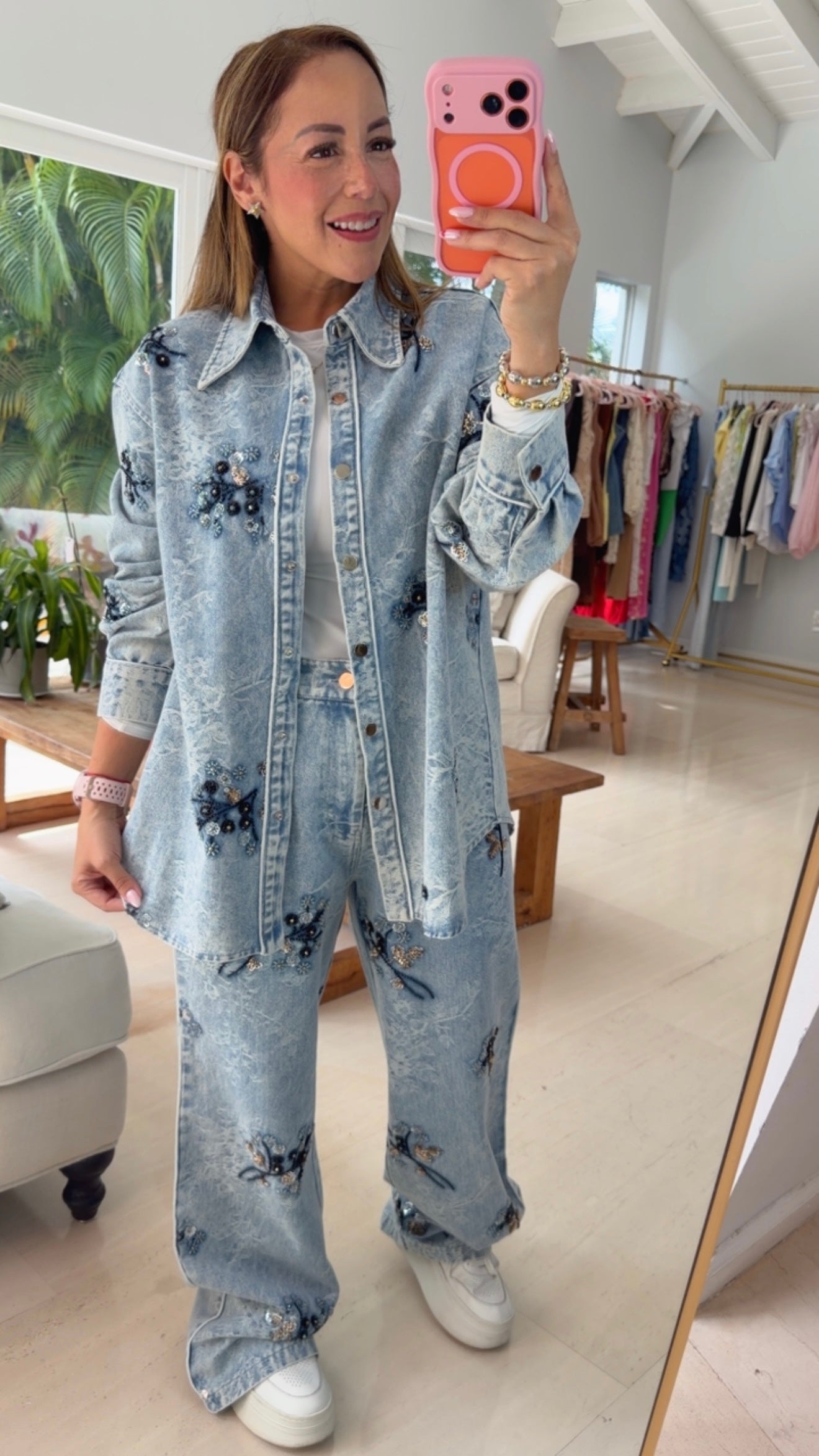 Set Denim Bloom