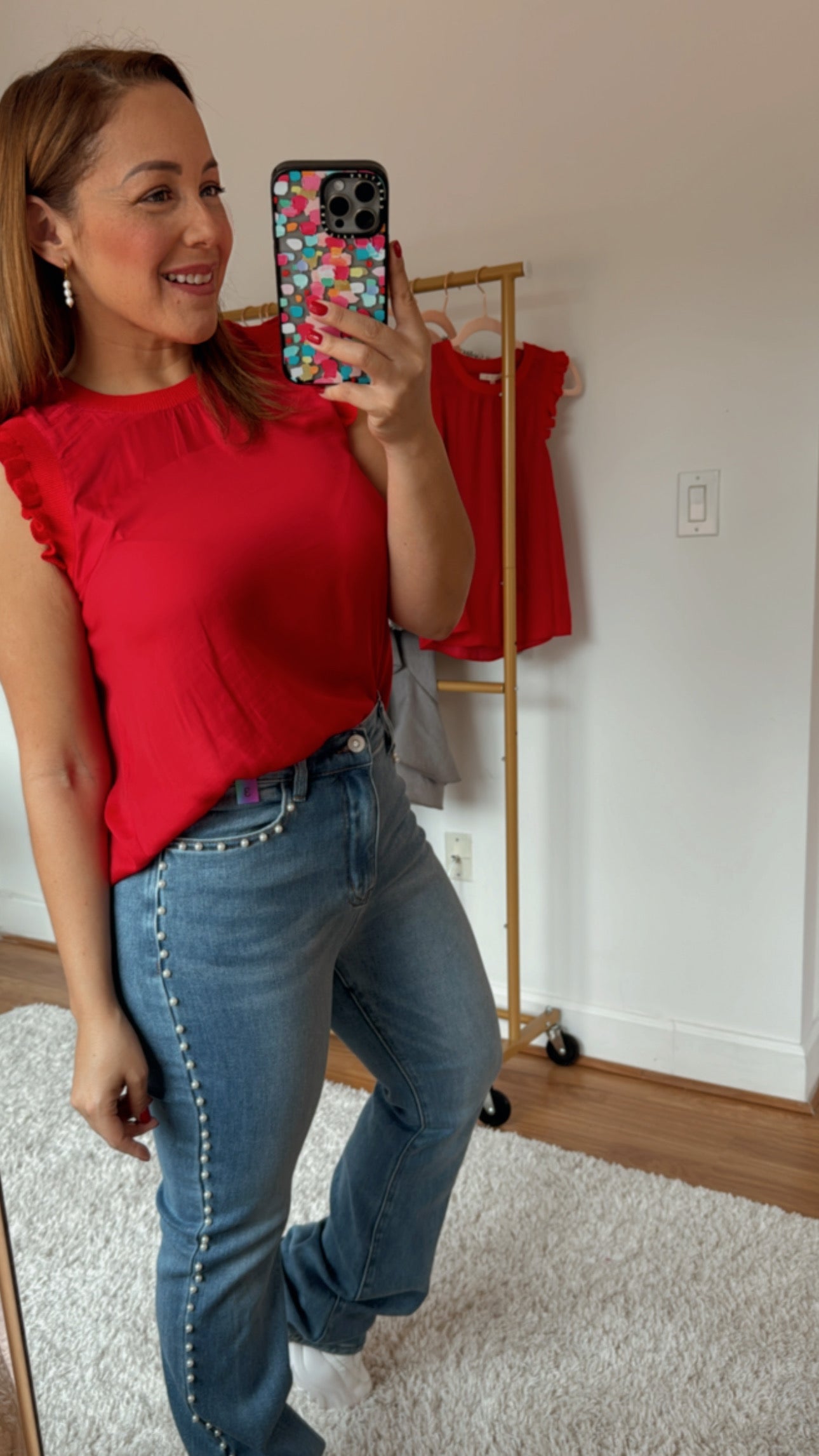 Lena Ruffle Top