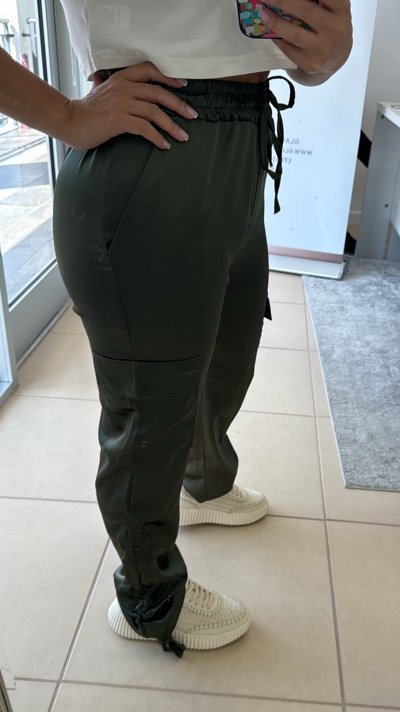 Green Cargo Pants