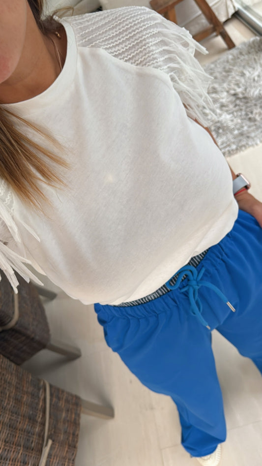 Nicole White T-shirt