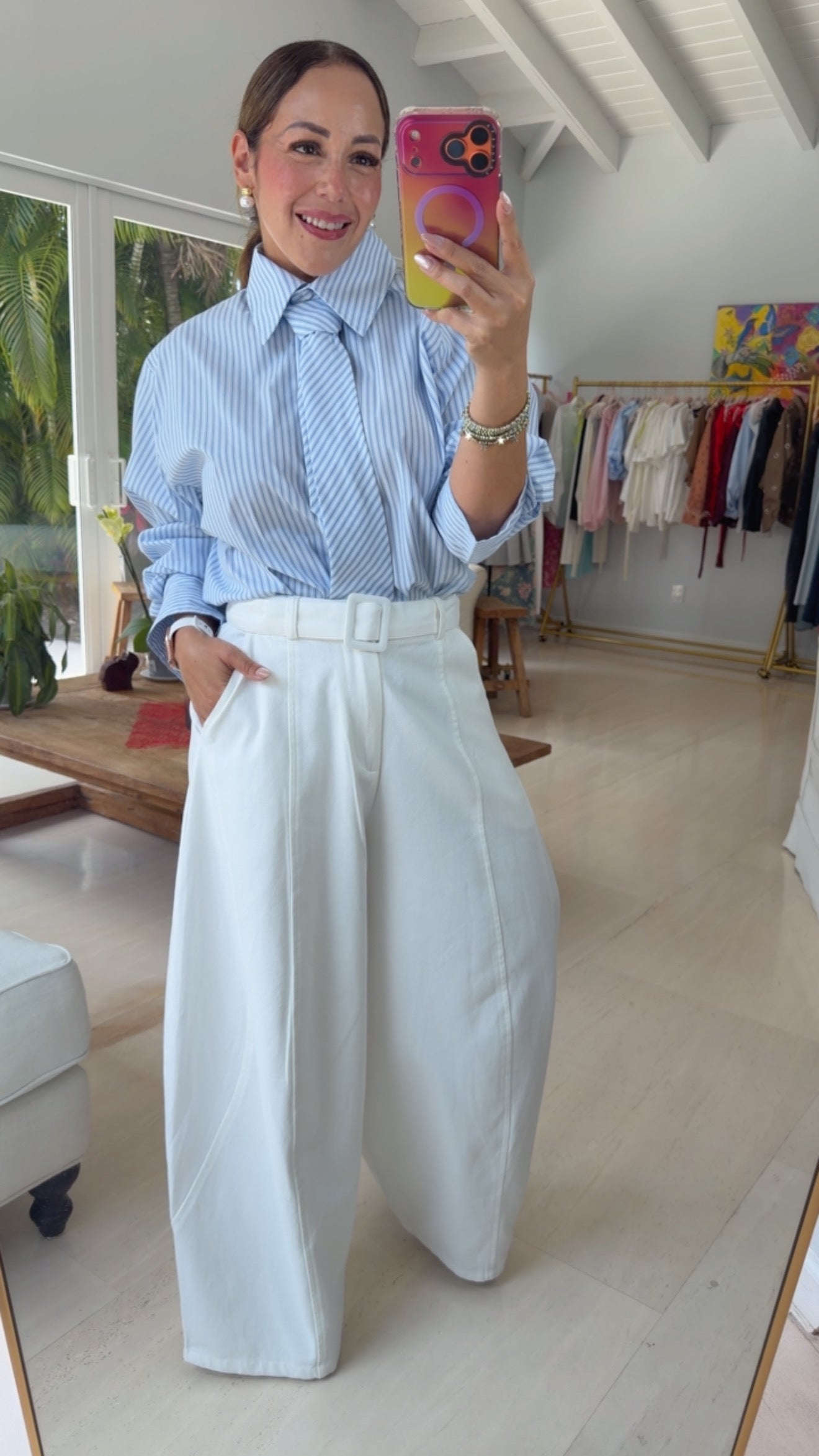It Girl Tie Shirt