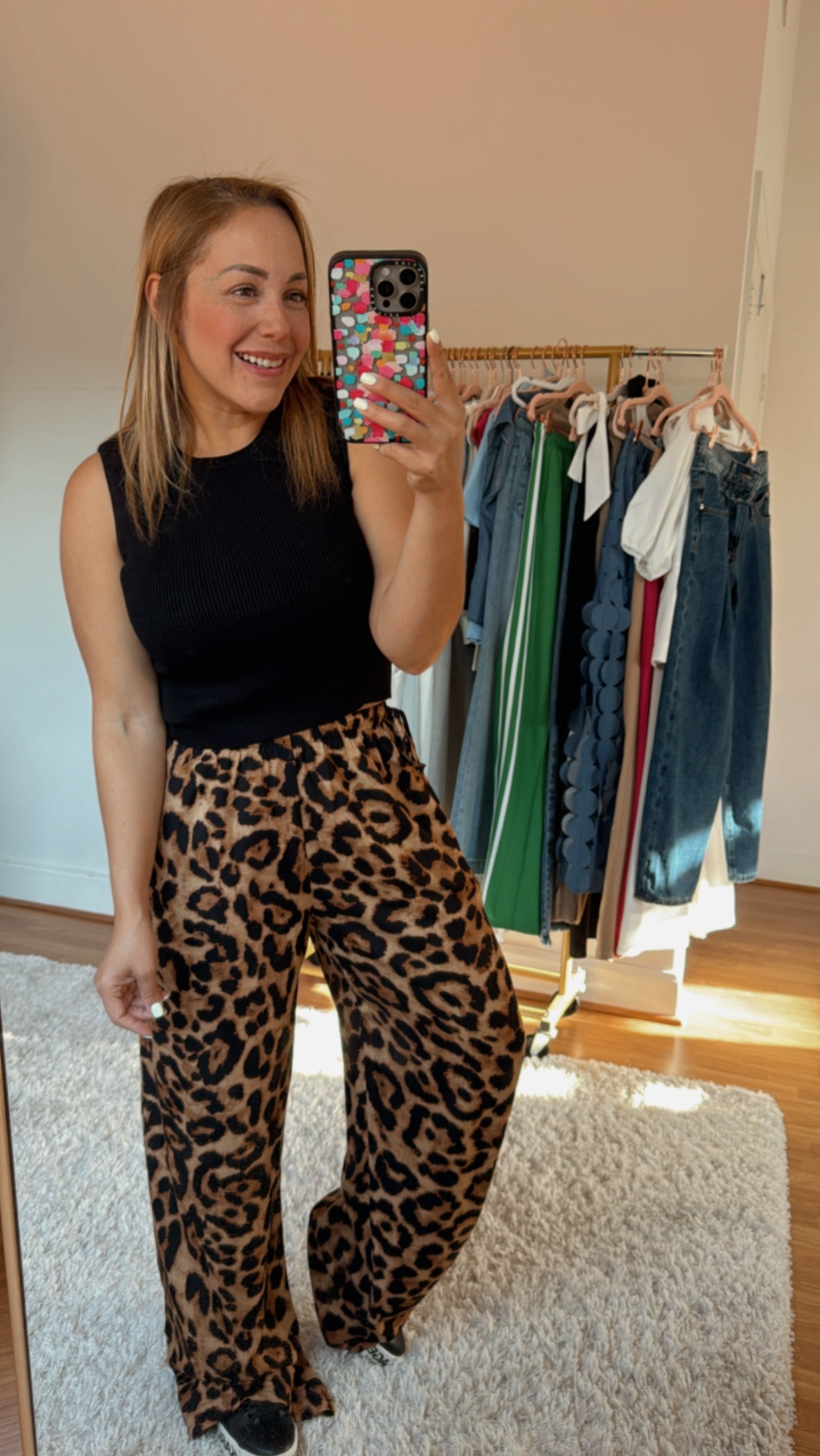 Animal Print Pants