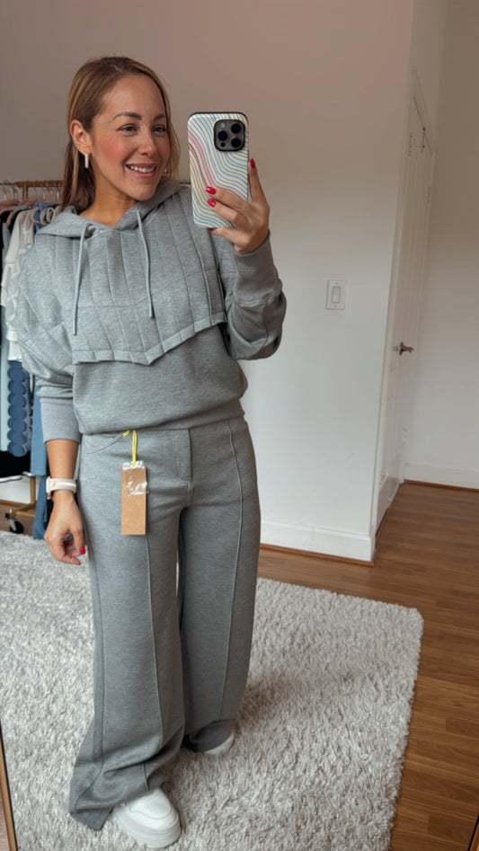 Grey  Comfy Set