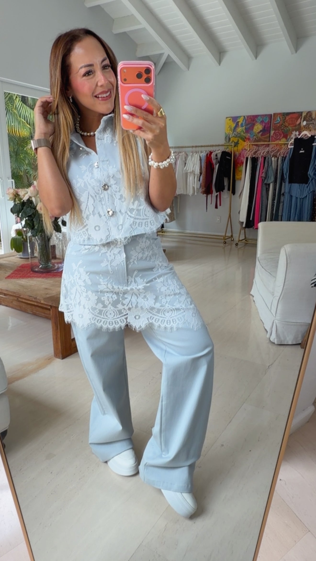 Celeste Lace Set