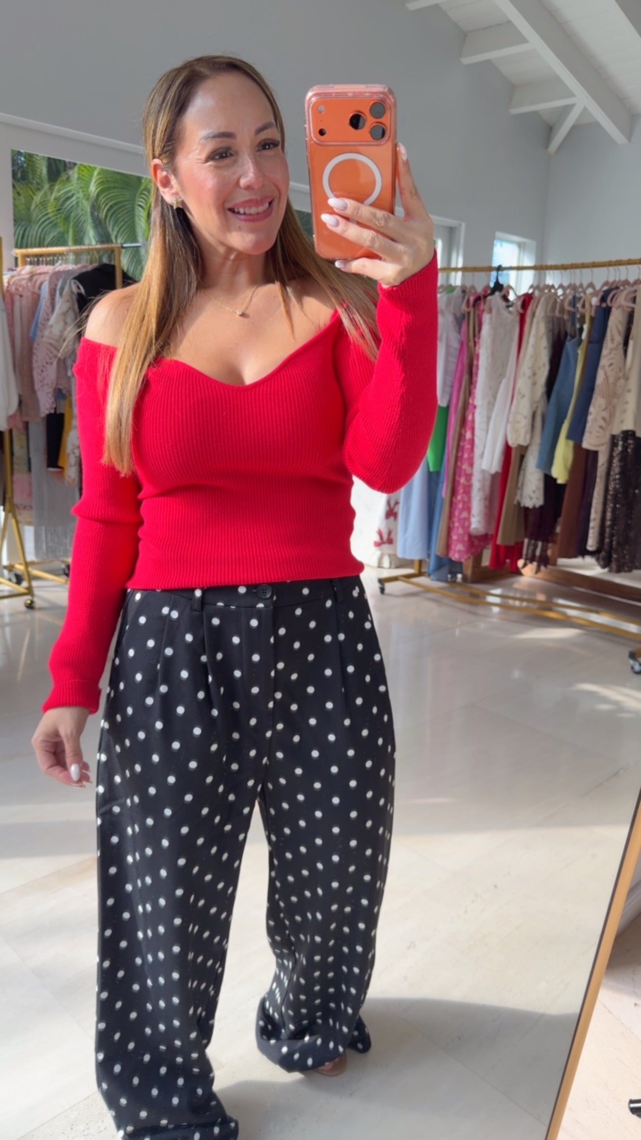 Holly Red Sweater