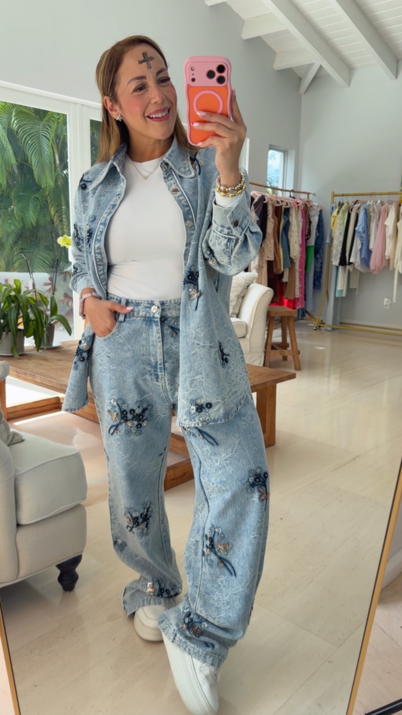 Set Denim Bloom
