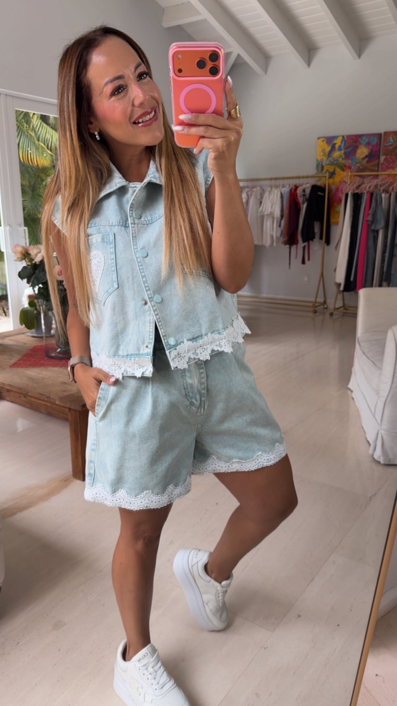 Sky Denim Set